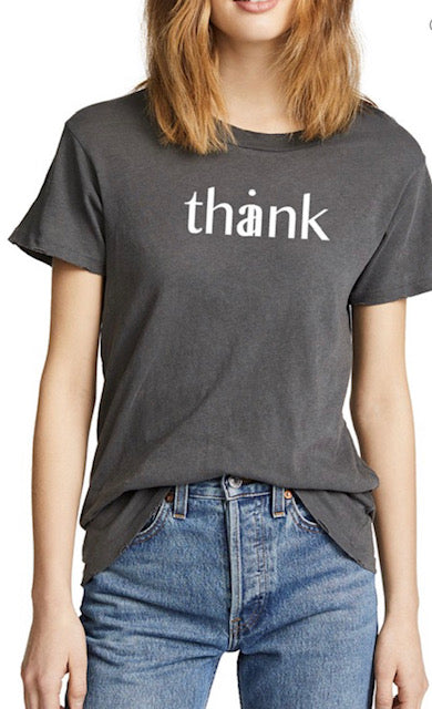 THINK/THANK SHORT SLEEVE TEE