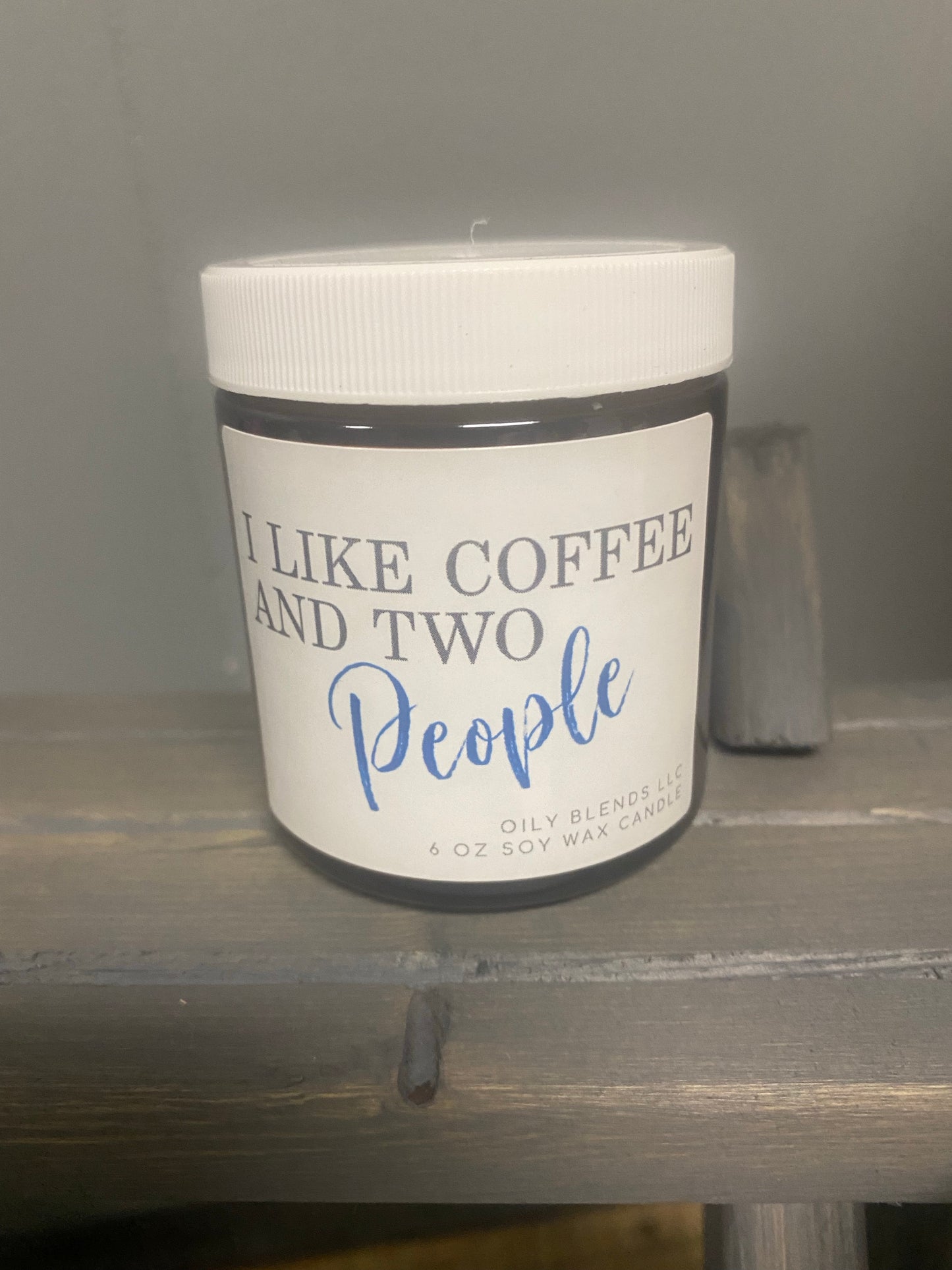 I LIKE COFFEE AND 2 PEOPLE CANDLE