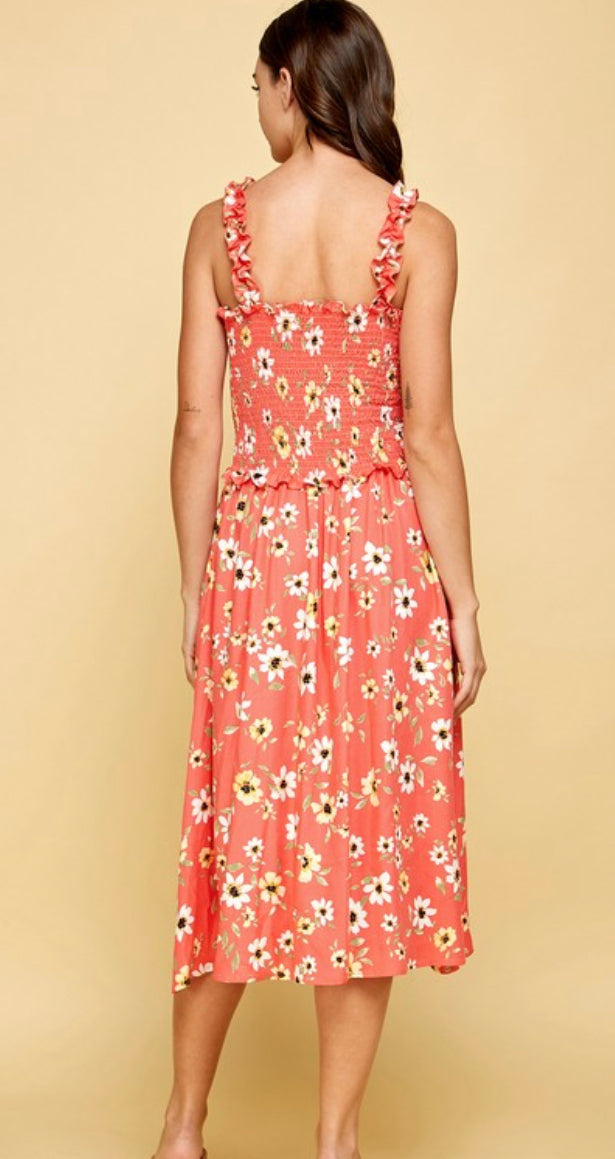 Floral Dress with pockets