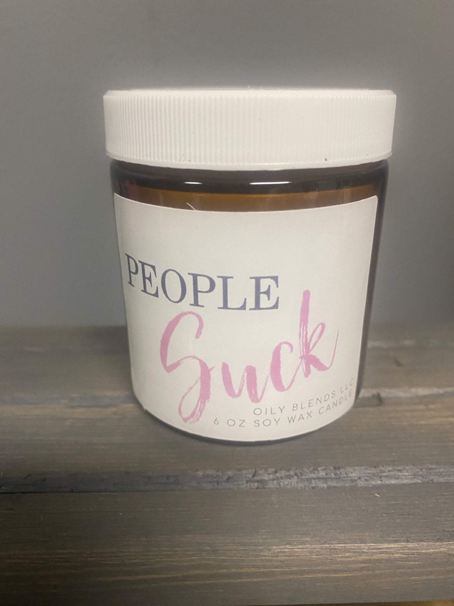 PEOPLE SUCK CANDLE