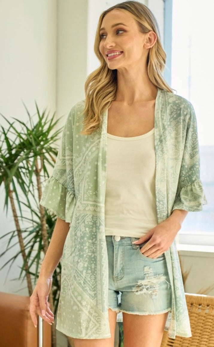 Sage Elbow sleeve light weight wrap